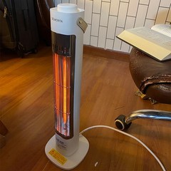온풍기 스탠드식 일본 Morita 가정용 에너지 전기히터, 기본, T01-화이트색