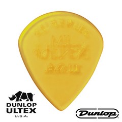 던롭 USA ULTEX 울텍스 재즈III XL 기타피크 427RXL, 1.38mm (1개), 1.38mm (1개)