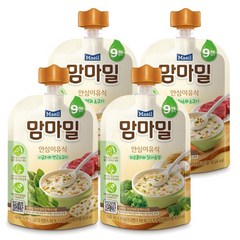 맘마밀 9개월 미역3+녹황3+시금치2+브로콜리2, 10팩