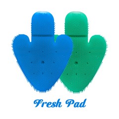 소변튐방지 FreshPad(파란색) 소변기탈취제, 1개