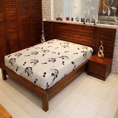 로하스 가구 원목 침대 카시오, 아카시아