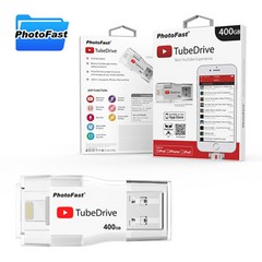 포토패스트 튜브드라이브 TubeDrive 아이폰USB 아이폰OTG, 128GB, 화이트