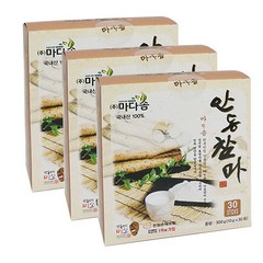 [마다솜] 안동참마 분말 스틱형 (1box 30포), 300g, 3박스