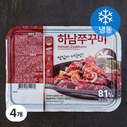하남쭈꾸미 매운맛 (냉동), 350g, 4개