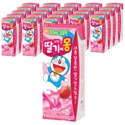 남양유업 딸기에몽, 190ml, 24개