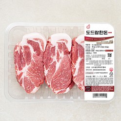 도드람 한돈 1등급 목심 스테이크용 (냉장), 1kg, 1개