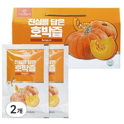 비타할로 진심을 담은 호박즙, 2700ml, 2개