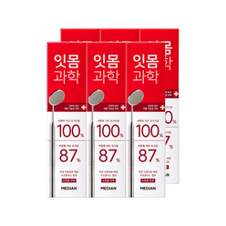 메디안 잇몸과학 치약 스트롱민트, 120g, 6개