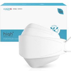 더착한 하이플 3D입체형 마스크, 50매입, 1개, 흰색
