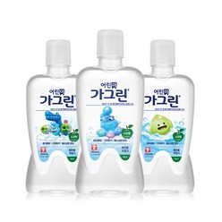 가그린 어린이용 사과향, 380ml, 3개