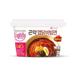 라이틀리 곤약 맵닭 비빔면, 230g, 1개