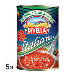 디벨라 DIVELLA 토마토통조림 400g, 5개