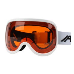 어라이즈 성인용 안경병용 싱글 렌즈 스키 보드 고글 AWEA501, WHITE