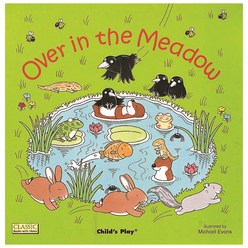 노부영 마더구스 세이펜 Over in the Meadow (Paperback + CD), Child's Play