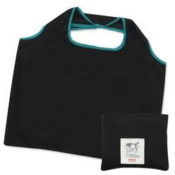 타카라 벤더블유 휴대용 에코 쇼핑백 네이비, 블랙, 1개