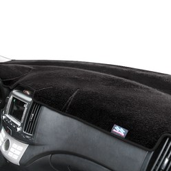 본투로드 SSADA 차량용 대쉬보드커버 블랙 원단 블랙 라인 + DUB 종이방향제, 르노삼성, 뉴SM3제너레이션 06~09년(듀얼에어백)