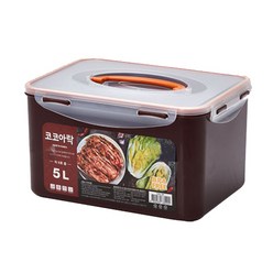 코코아락 진공밀폐 김치통, 5L, 1개