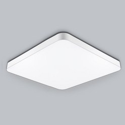 원하 삼성칩 LED 심플 방등 60W, 화이트