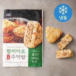 한우물 참치마요 구운주먹밥 10개입 (냉동), 1000g, 1팩