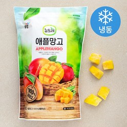 뉴뜨레 페루산 애플망고 다이스 (냉동), 1kg, 1개