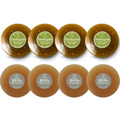 프로버블리 어성초 중성비누 110g x 4p + 함초 중성비누 110g x 4p 세트, 1세트