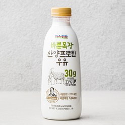 파스퇴르 바른목장 산양프로틴 우유, 750ml, 1개