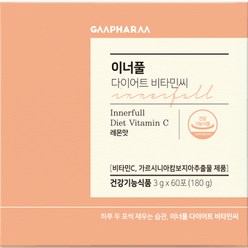 지엠팜 이너풀 다이어트 비타민 C 60p, 180g, 1개