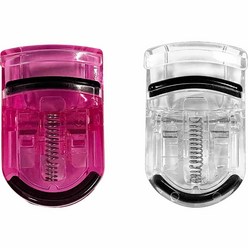 다크니스 컴팩트 뷰러 2종 세트, 흰색, 핑크, 1세트