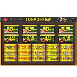동원 튜나리챔 선물세트 O-8호 + 부직포백, 3세트