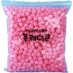 플레이콘 꽃모양 만들기재료 리필 800p 세트, 분홍, 1세트