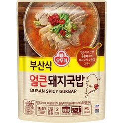 오뚜기 부산식 얼큰 돼지국밥, 1개, 500g