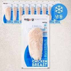 하림이닭 닭가슴살 오리지널 (냉동), 100g, 10개