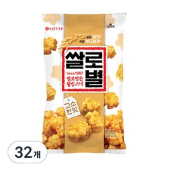 롯데제과 쌀로만든 쌀로별 고소한맛, 78g, 32개