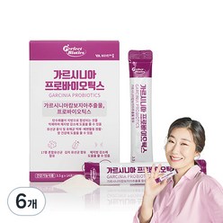 퍼펙트바이오틱스 비타민마을 가르시니아 프로바이오틱스 유산균 14p, 49g, 6개