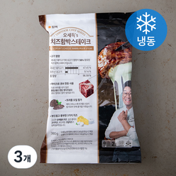 탐육 오세득 s 치즈함박스테이크 (냉동), 380g, 3개