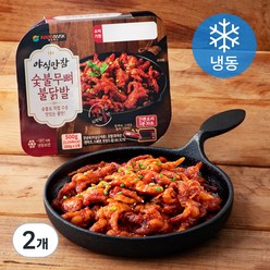 야식만참 숯불 무뼈 불닭발 2개입 (냉동), 250g, 4개