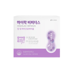 더좋은 하이락 비피더스 60p, 1개, 120g