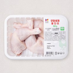 목우촌 무항생제 인증 닭통다리 (냉장), 500g, 1팩