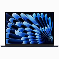 Apple 2023 맥북 에어 15, 미드나이트, M2 8코어, 10코어 GPU, 512GB, 24GB, 35W 듀얼, 한글