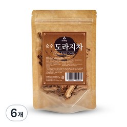 국내산 순수 도라지차(볶음), 50g, 1개입, 6개