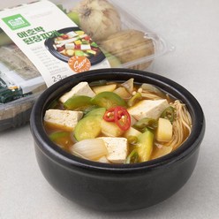 프레시밀 애호박 된장찌개 밀키트, 710g, 1팩