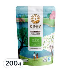 연고농장 볶은 연잎차 삼각티백, 100g, 200개