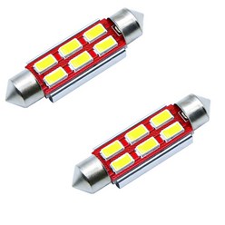 엑셀라이트 LED 자동차 실내등 Festoon 41mm 2p, 1개