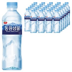 동원샘물 생수, 500ml, 80개