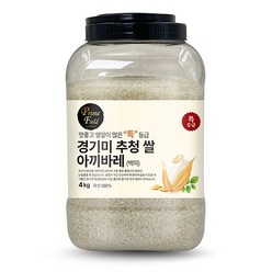 Prime Field 경기 추청 아끼바레 백미 특등급, 4kg, 1개