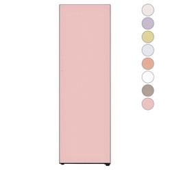 [색상선택형] LG전자 컨버터블 패키지 오브제컬렉션 냉동전용고 오토도어 Y322AA3S 글라스 좌열림 방문설치, 핑크, Y322GP3S