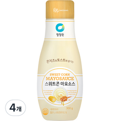 대상 청정원 스위트콘 마요소스, 300g, 4개