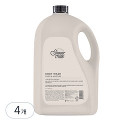 샤워메이트 스위트 앤 모이스처 바디워시, 4000ml, 4개