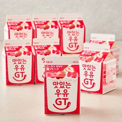 남양유업 맛있는우유 GT 딸기, 300ml, 8개