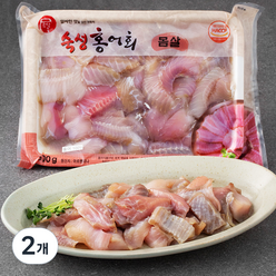 영산 홍어 몸살, 500g, 2개